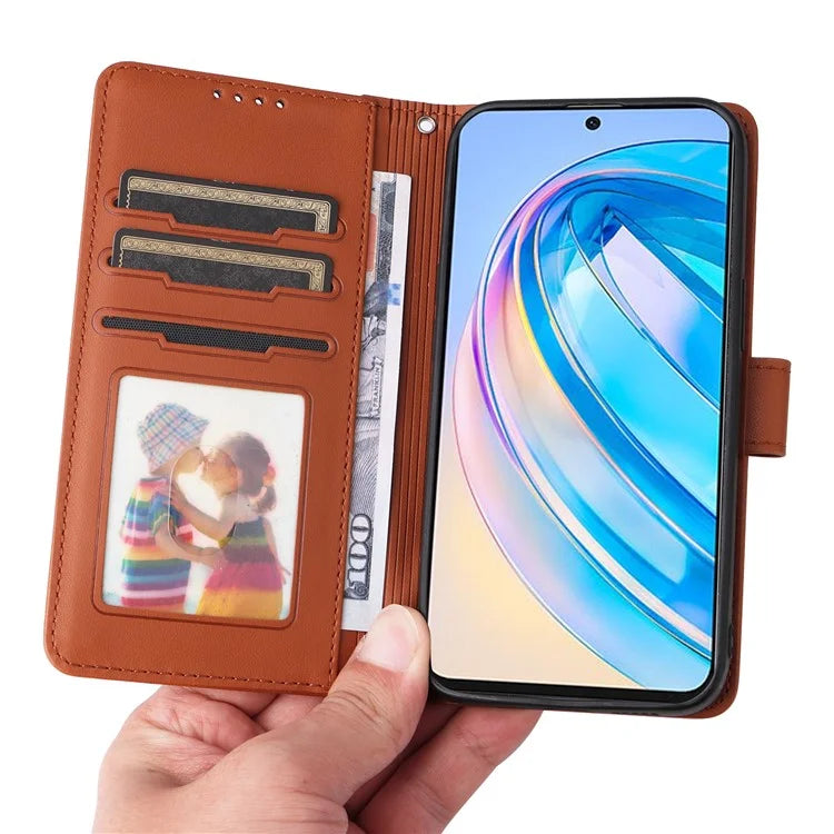 BETOPNICE 005 For Honor X8a 4G Detachable Case Anti-Scratch Leather Phone Cover