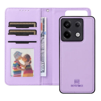 BETOPNICE 005 For Xiaomi Redmi Note 13 Pro 5G / Poco X6 5G Case Removable 2-in-1 PU Leather Phone Cover