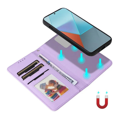 BETOPNICE 005 For Xiaomi Redmi Note 13 Pro 5G / Poco X6 5G Case Removable 2-in-1 PU Leather Phone Cover