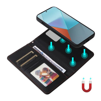 BETOPNICE 005 For Xiaomi Redmi Note 13 Pro 5G / Poco X6 5G Case Removable 2-in-1 PU Leather Phone Cover