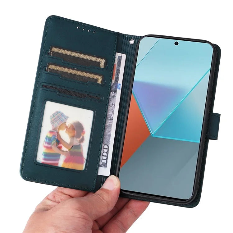 BETOPNICE 005 For Xiaomi Redmi Note 13 Pro 5G / Poco X6 5G Case Removable 2-in-1 PU Leather Phone Cover