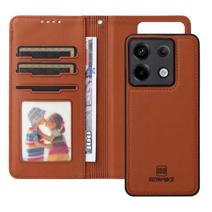 BETOPNICE 005 For Xiaomi Redmi Note 13 Pro 5G / Poco X6 5G Case Removable 2-in-1 PU Leather Phone Cover