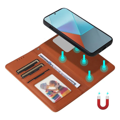 BETOPNICE 005 For Xiaomi Redmi Note 13 Pro 5G / Poco X6 5G Case Removable 2-in-1 PU Leather Phone Cover