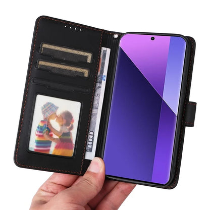 BETOPNICE 005 For Xiaomi Redmi Note 13 Pro+ 5G Case RFID Blocking PU Leather 2 in 1 Detachable Cover