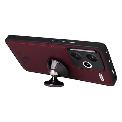 BETOPNICE 005 For Xiaomi Redmi Note 13 Pro+ 5G Case RFID Blocking PU Leather 2 in 1 Detachable Cover