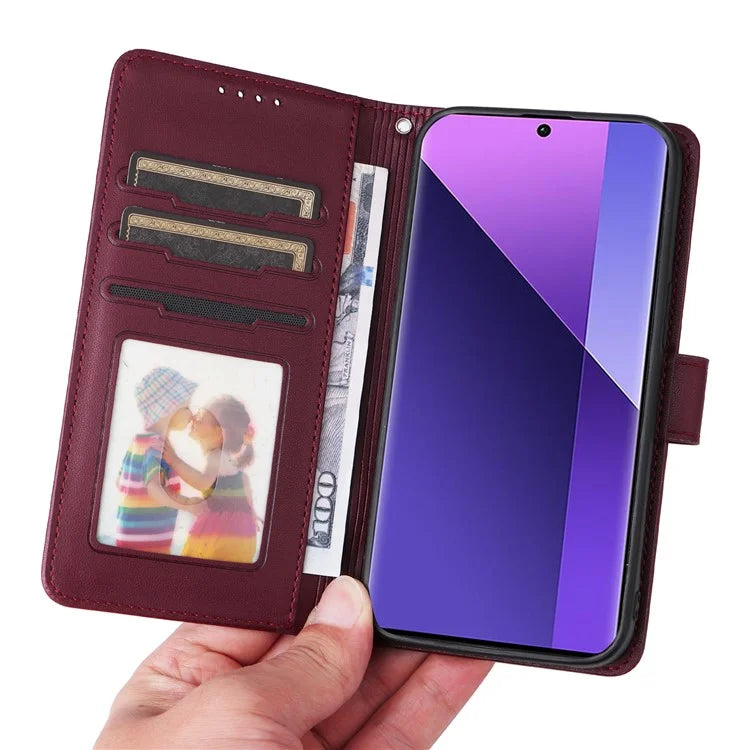 BETOPNICE 005 For Xiaomi Redmi Note 13 Pro+ 5G Case RFID Blocking PU Leather 2 in 1 Detachable Cover