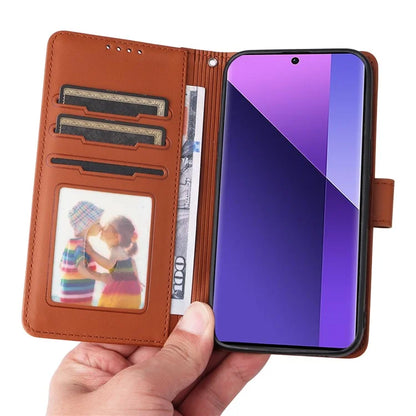 BETOPNICE 005 For Xiaomi Redmi Note 13 Pro+ 5G Case RFID Blocking PU Leather 2 in 1 Detachable Cover