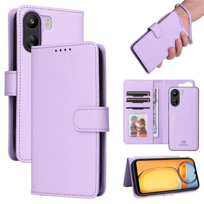 BETOPNICE 005 For Xiaomi Redmi 13C 4G / Poco C65 4G Leather Case 2-in-1 Magnetic Detachable Phone Cover