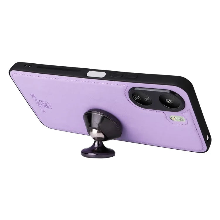 BETOPNICE 005 For Xiaomi Redmi 13C 4G / Poco C65 4G Leather Case 2-in-1 Magnetic Detachable Phone Cover