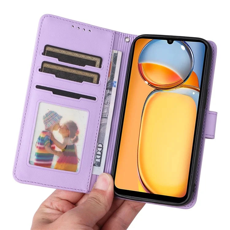 BETOPNICE 005 For Xiaomi Redmi 13C 4G / Poco C65 4G Leather Case 2-in-1 Magnetic Detachable Phone Cover