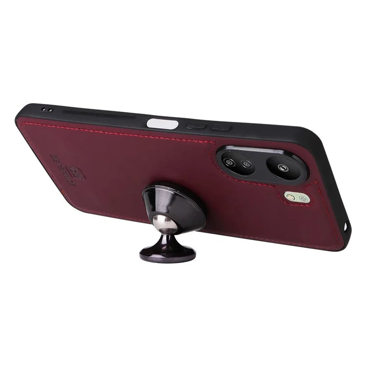 BETOPNICE 005 For Xiaomi Redmi 13C 4G / Poco C65 4G Leather Case 2-in-1 Magnetic Detachable Phone Cover