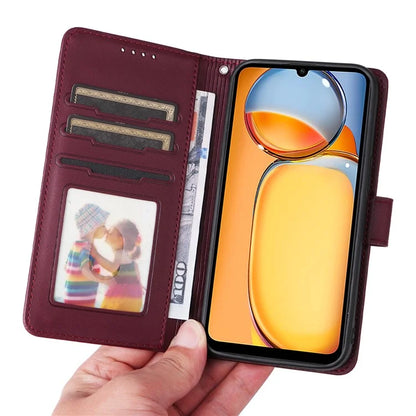 BETOPNICE 005 For Xiaomi Redmi 13C 4G / Poco C65 4G Leather Case 2-in-1 Magnetic Detachable Phone Cover