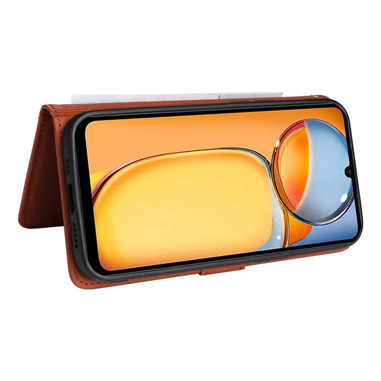 BETOPNICE 005 For Xiaomi Redmi 13C 4G / Poco C65 4G Leather Case 2-in-1 Magnetic Detachable Phone Cover