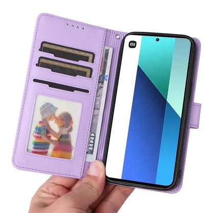 BETOPNICE 005 For Xiaomi Redmi Note 13 4G Case PU Leather Detachable Wallet Phone Cover RFID Blocking
