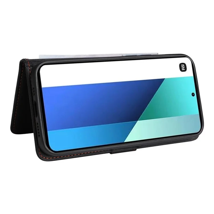 BETOPNICE 005 For Xiaomi Redmi Note 13 4G Case PU Leather Detachable Wallet Phone Cover RFID Blocking