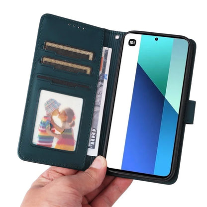 BETOPNICE 005 For Xiaomi Redmi Note 13 4G Case PU Leather Detachable Wallet Phone Cover RFID Blocking