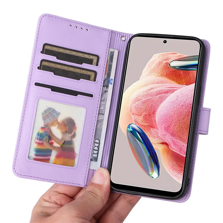 BETOPNICE 005 For Xiaomi Redmi Note 12 4G Stand Case 2-in-1 Detachable Leather Phone Cover