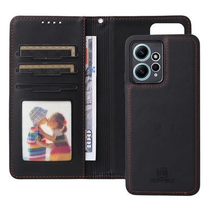 BETOPNICE 005 For Xiaomi Redmi Note 12 4G Stand Case 2-in-1 Detachable Leather Phone Cover