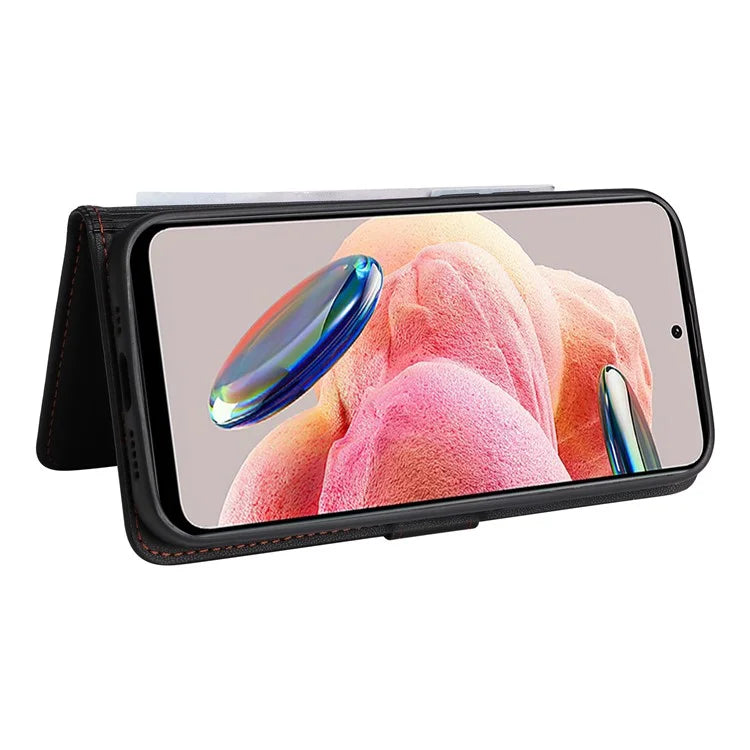 BETOPNICE 005 For Xiaomi Redmi Note 12 4G Stand Case 2-in-1 Detachable Leather Phone Cover