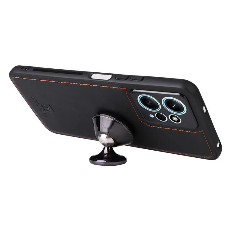 BETOPNICE 005 For Xiaomi Redmi Note 12 4G Stand Case 2-in-1 Detachable Leather Phone Cover