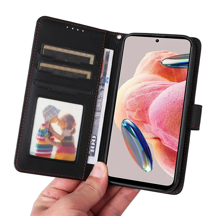 BETOPNICE 005 For Xiaomi Redmi Note 12 4G Stand Case 2-in-1 Detachable Leather Phone Cover