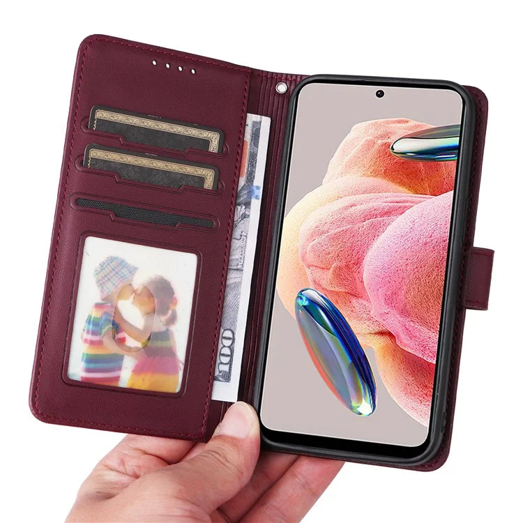 BETOPNICE 005 For Xiaomi Redmi Note 12 4G Stand Case 2-in-1 Detachable Leather Phone Cover