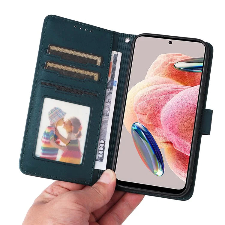 BETOPNICE 005 For Xiaomi Redmi Note 12 4G Stand Case 2-in-1 Detachable Leather Phone Cover