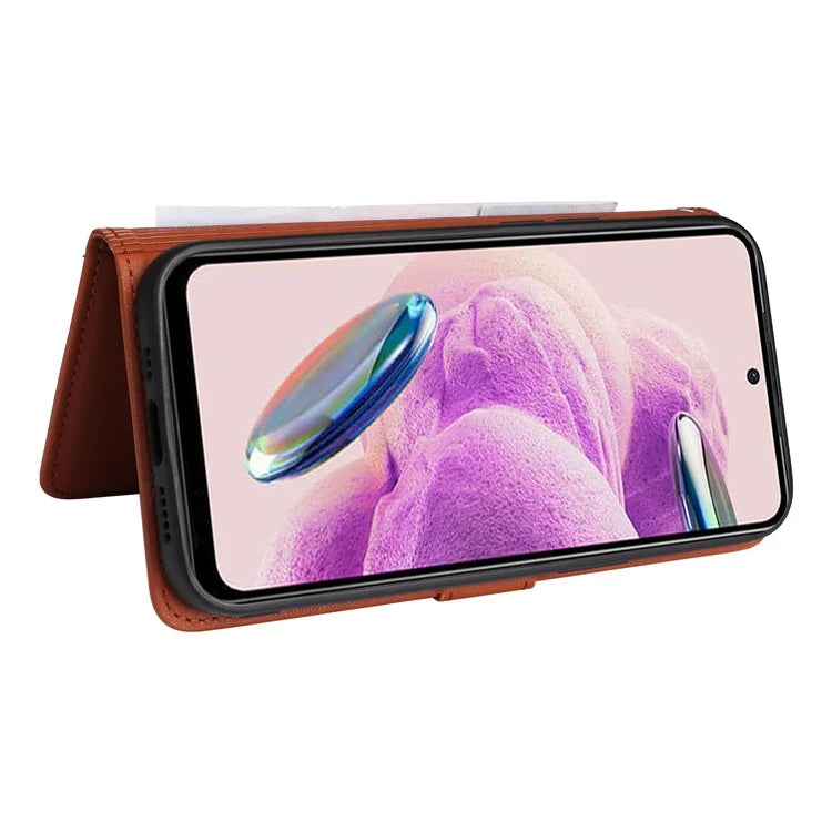 BETOPNICE 005 For Xiaomi Redmi Note 12S 4G Case with Wrist Strap PU Leather Removable Flip Protective Cover