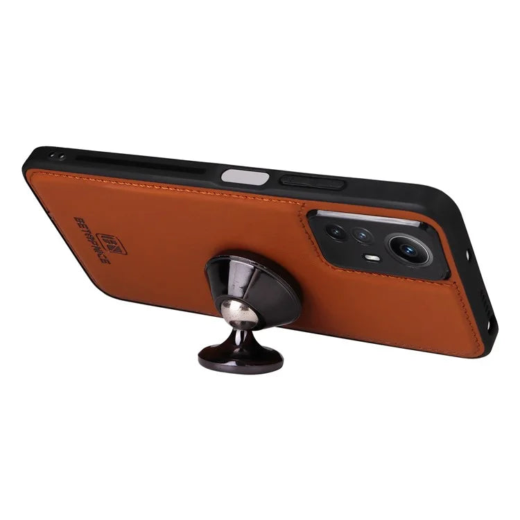 BETOPNICE 005 For Xiaomi Redmi Note 12S 4G Case with Wrist Strap PU Leather Removable Flip Protective Cover