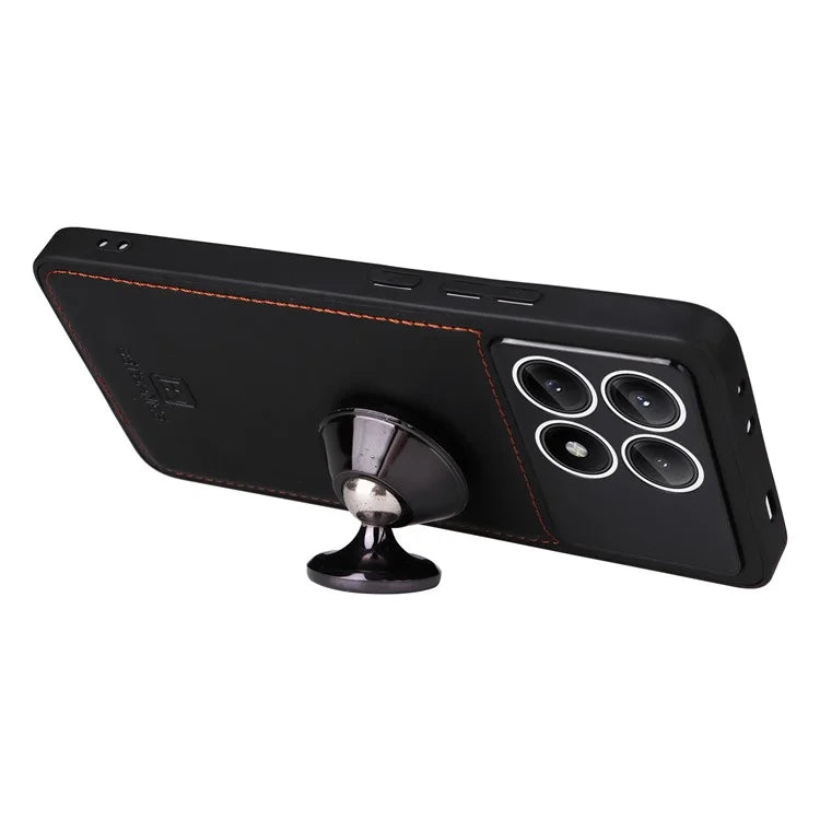 BETOPNICE 005 For Xiaomi Redmi K70E 5G / Poco X6 Pro 5G Stand Case 2-in-1 Magnetic Detachable Phone Leather Cover