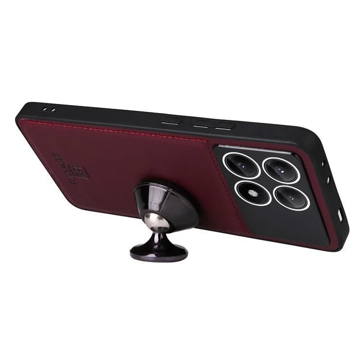 BETOPNICE 005 For Xiaomi Redmi K70E 5G / Poco X6 Pro 5G Stand Case 2-in-1 Magnetic Detachable Phone Leather Cover