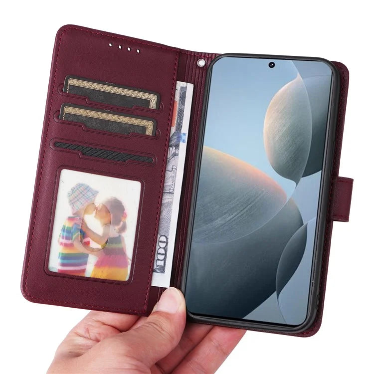 BETOPNICE 005 For Xiaomi Redmi K70E 5G / Poco X6 Pro 5G Stand Case 2-in-1 Magnetic Detachable Phone Leather Cover