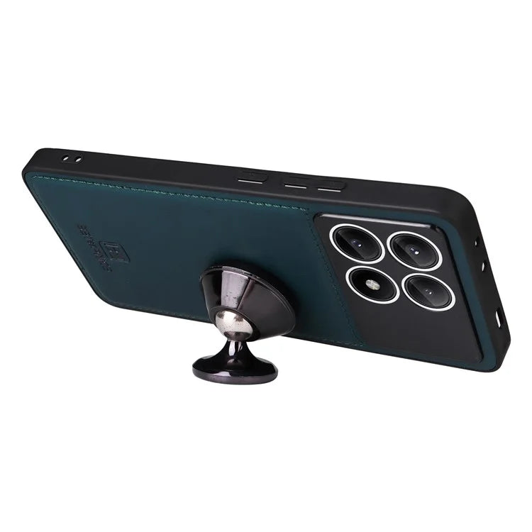 BETOPNICE 005 For Xiaomi Redmi K70E 5G / Poco X6 Pro 5G Stand Case 2-in-1 Magnetic Detachable Phone Leather Cover