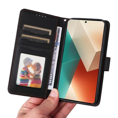 BETOPNICE 005 For Xiaomi Redmi Note 13 5G Case Wallet PU Leather Stand Phone Cover Detachable 2 in 1