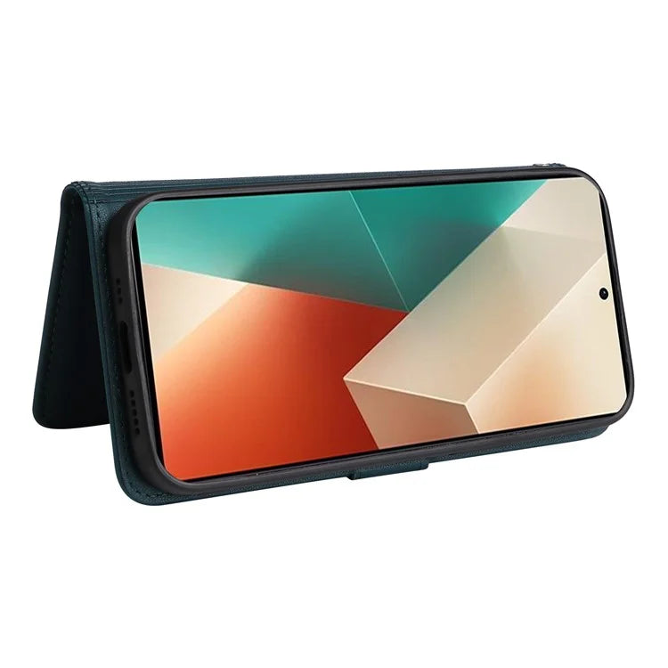 BETOPNICE 005 For Xiaomi Redmi Note 13 5G Case Wallet PU Leather Stand Phone Cover Detachable 2 in 1