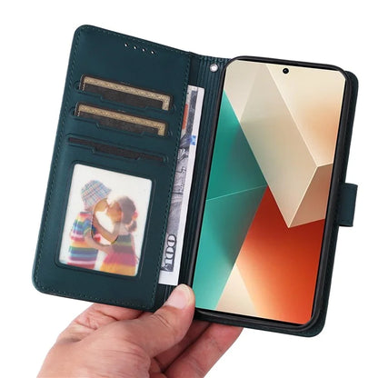 BETOPNICE 005 For Xiaomi Redmi Note 13 5G Case Wallet PU Leather Stand Phone Cover Detachable 2 in 1