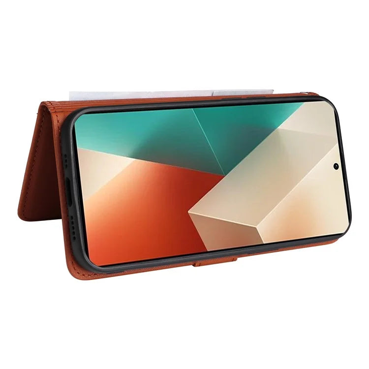 BETOPNICE 005 For Xiaomi Redmi Note 13 5G Case Wallet PU Leather Stand Phone Cover Detachable 2 in 1