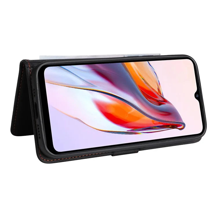 BETOPNICE 005 For Xiaomi Redmi 12C 4G / Redmi 11A 4G /  Poco C55 4G Case 2-in-1 Magnetic Detachable Wallet Design Cover