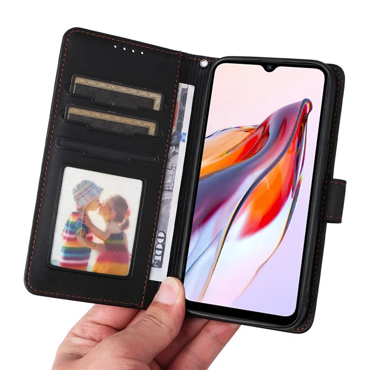 BETOPNICE 005 For Xiaomi Redmi 12C 4G / Redmi 11A 4G /  Poco C55 4G Case 2-in-1 Magnetic Detachable Wallet Design Cover