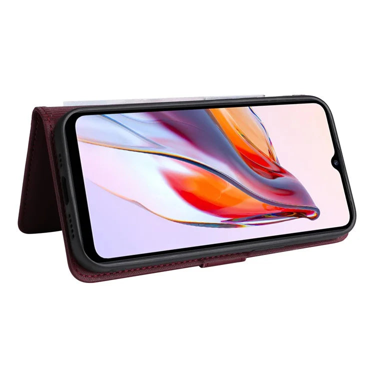 BETOPNICE 005 For Xiaomi Redmi 12C 4G / Redmi 11A 4G /  Poco C55 4G Case 2-in-1 Magnetic Detachable Wallet Design Cover