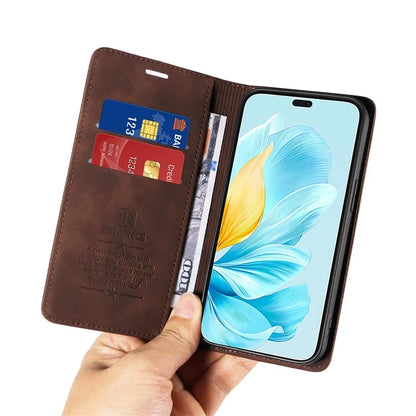 BETOPNICE 003 For Honor 200 Lite Case PU Leather Phone Cover RFID Blocking