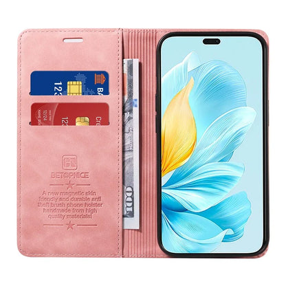 BETOPNICE 003 For Honor 200 Lite Case PU Leather Phone Cover RFID Blocking