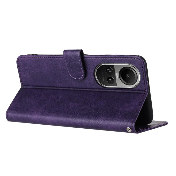 PU Leather Phone Cases for Oppo Reno10 5G (Global) / Reno10 Pro 5G (Global) Wholesale Wallet Mobile Phone Stand Cover