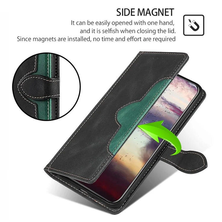 For Xiaomi Redmi Turbo 3 5G / Poco F6 5G Case PU Leather Wallet Phone Cover with Straw Hat Magnetic Clasp