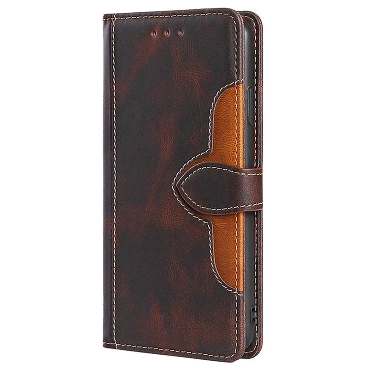 For Xiaomi Redmi Turbo 3 5G / Poco F6 5G Case PU Leather Wallet Phone Cover with Straw Hat Magnetic Clasp