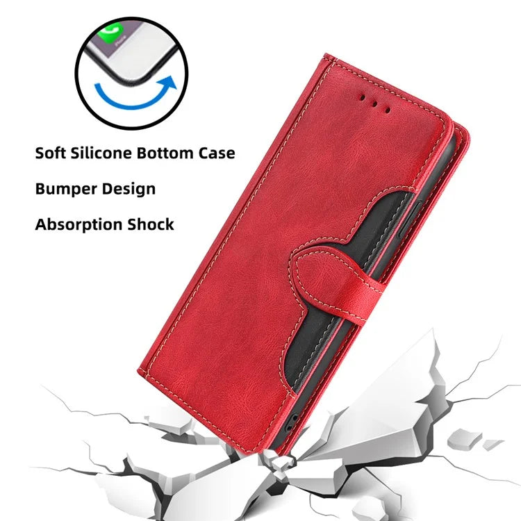 For Xiaomi Redmi Turbo 3 5G / Poco F6 5G Case PU Leather Wallet Phone Cover with Straw Hat Magnetic Clasp