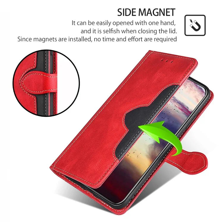 For Xiaomi Redmi Turbo 3 5G / Poco F6 5G Case PU Leather Wallet Phone Cover with Straw Hat Magnetic Clasp
