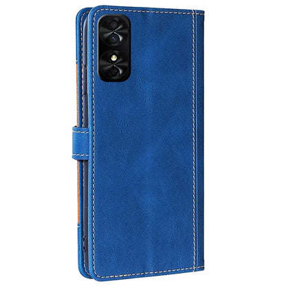 For TCL 50 SE Case Straw Hat Shape Flip Wallet PU Leather Phone Cover