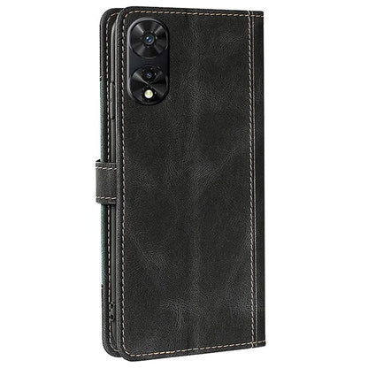 For TCL 505 Case PU Leather Phone Cover Anti-Fall Shell with Stand Function