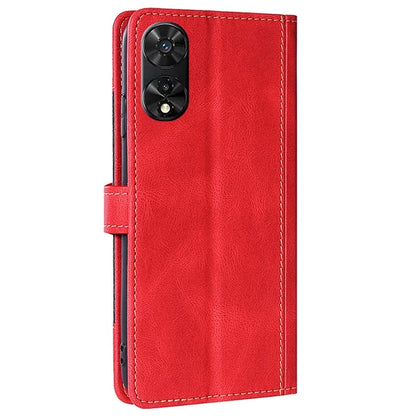 For TCL 505 Case PU Leather Phone Cover Anti-Fall Shell with Stand Function